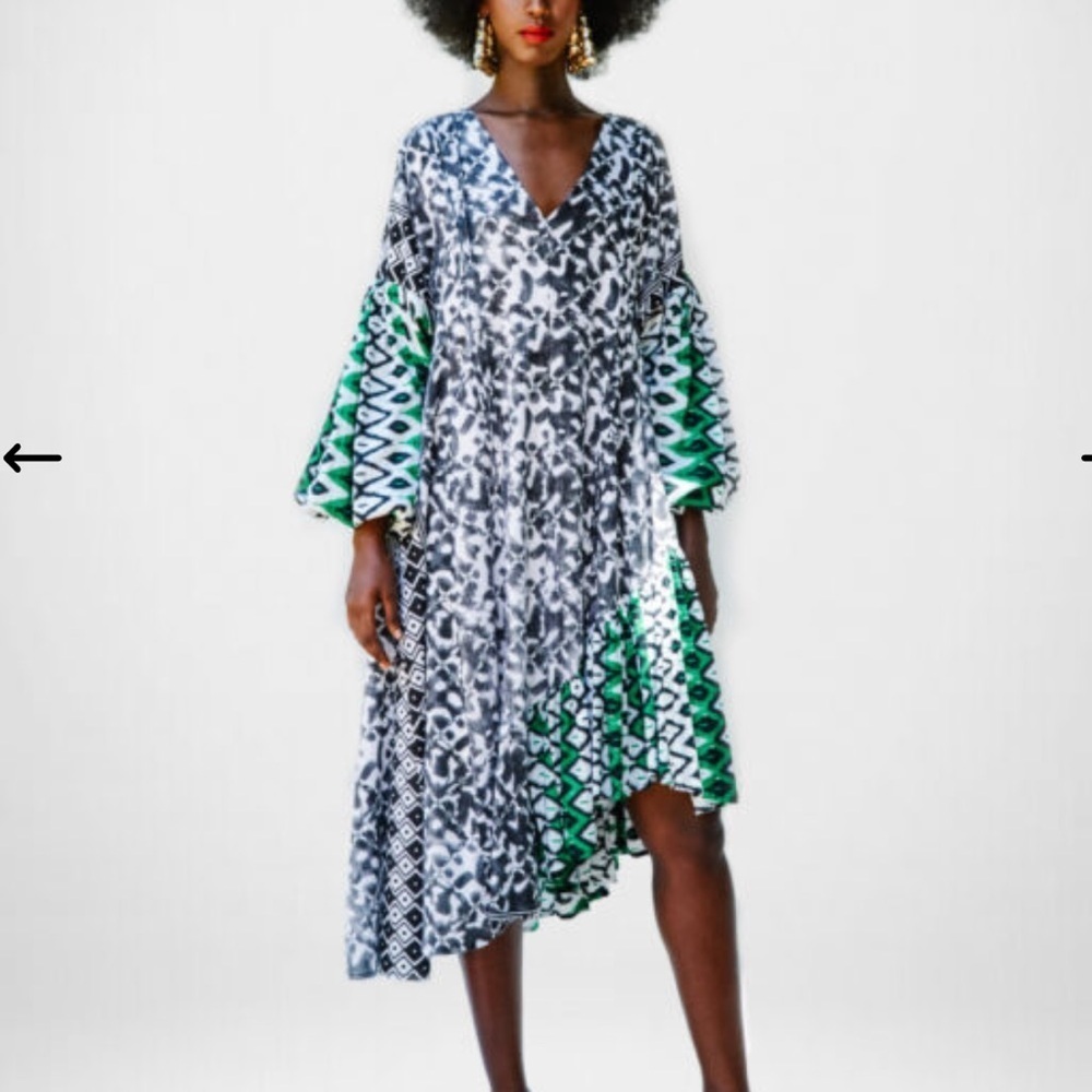 Doreen Mashika Bahari Balloon Sleeve Dress - Picture 10 of 12
